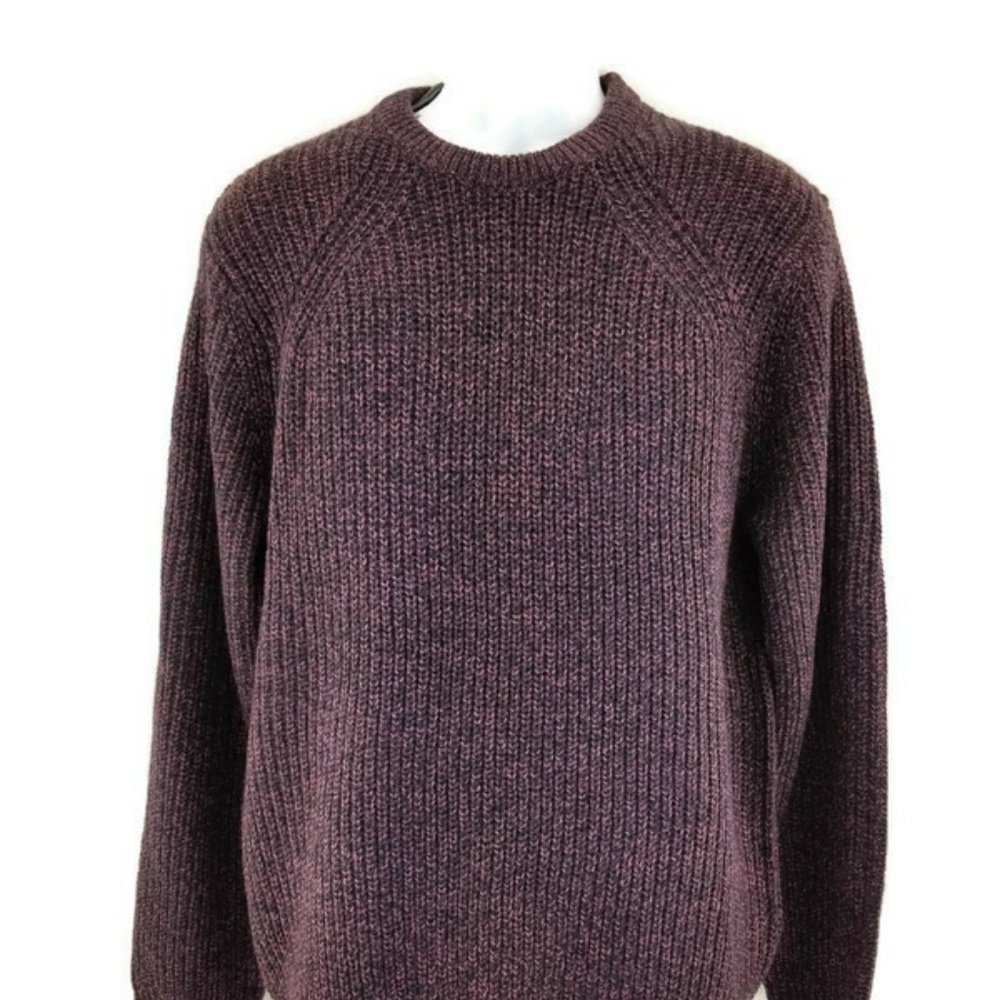 M&S COLLECTION Men's  Textured Crew Neck Jumper Be